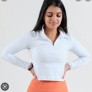 paragon sedona 1/4 zip long sleeve athletic top